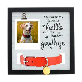 Wooden Pet Memorial Photo Frame 1