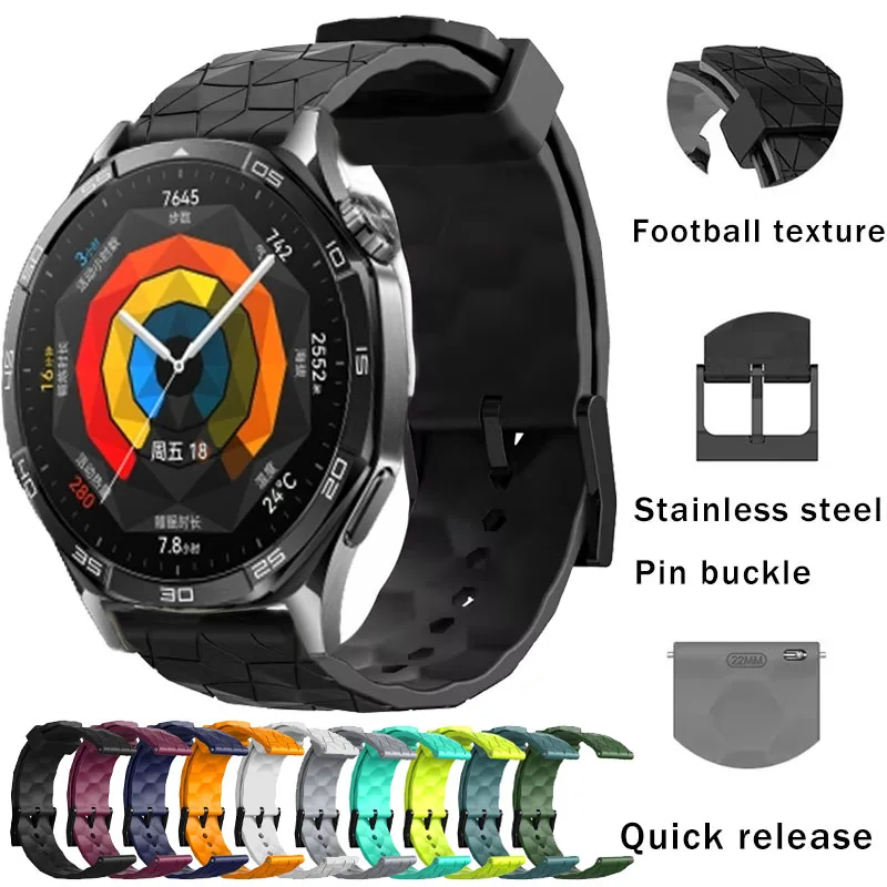 Silicone Sport Strap - Soft Wristband Accessory