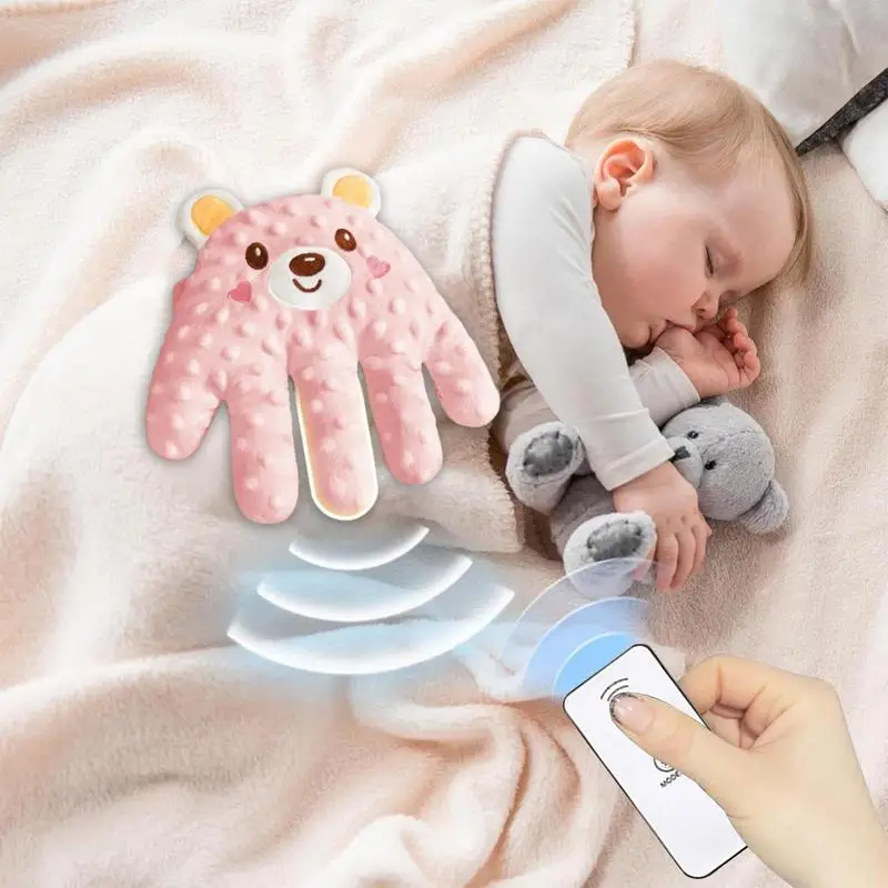 Baby Soothing Palm Comfortable Electric Safety Baby Sleep Aid Pillow Automatically Slaps Plush Palm To Coax Sleep Artifact 4