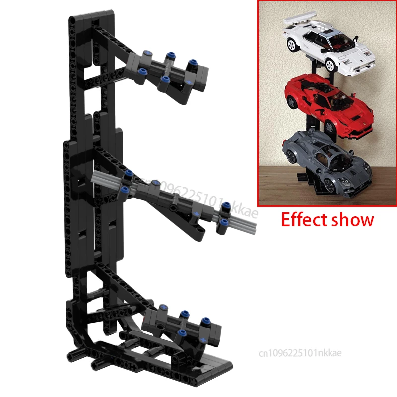 NEW Technical Speed Champions XL Display Stand Compatible 3385 65634 Supercar Racing Building Blocks Model DIY Garage Bricks Toy building blocks construction blocks racing car building blocks car building blocks