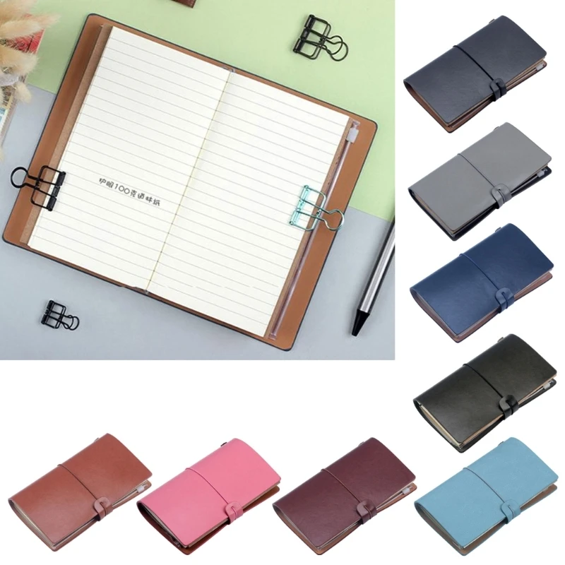 Deluxe Refillable PU Leather Travel Diary