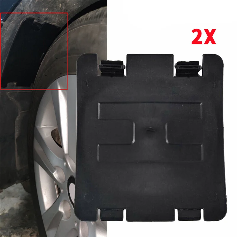 2Pcs 아치 라이닝 헤드 라이트 커버 스플래시 가드 51717260397 BMW F22 F23 F30 F32 F33 F35 2011-2015