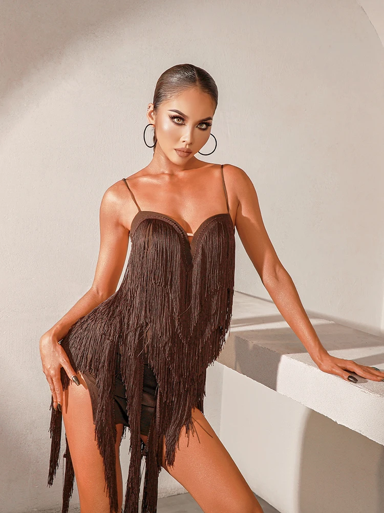 Latin Dance Dresses Skirt Outfit Costumes for Women