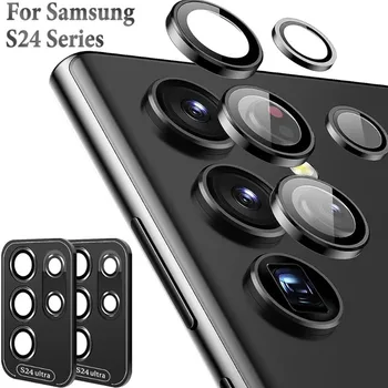 Metal Camera Lens Protector Glass For Samsung S24 Ultra S23 S22 Plus Full Cover Leng Protection For Samsung S23 Ultra S24 Glaas