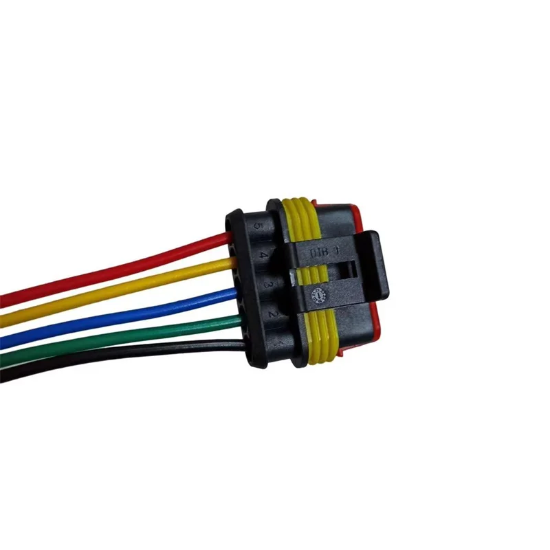 For SIONTRUK Plug SITRAK HOWO A7 T7H T5G TX Air Conditioning Heating Resistance Plug Wire Terminal Harness