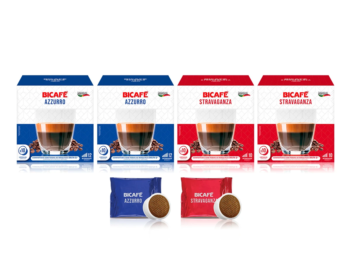 Kit Cápsulas Café para Máquinas Bicafé, Máquinas P/Delta, 40