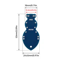 Kits électroniques de bricolage en forme d'insecte, lumière LED photosensible pour débutant, apprendre la soudure électrique, Kit amusant, cadeau fait à la main 5