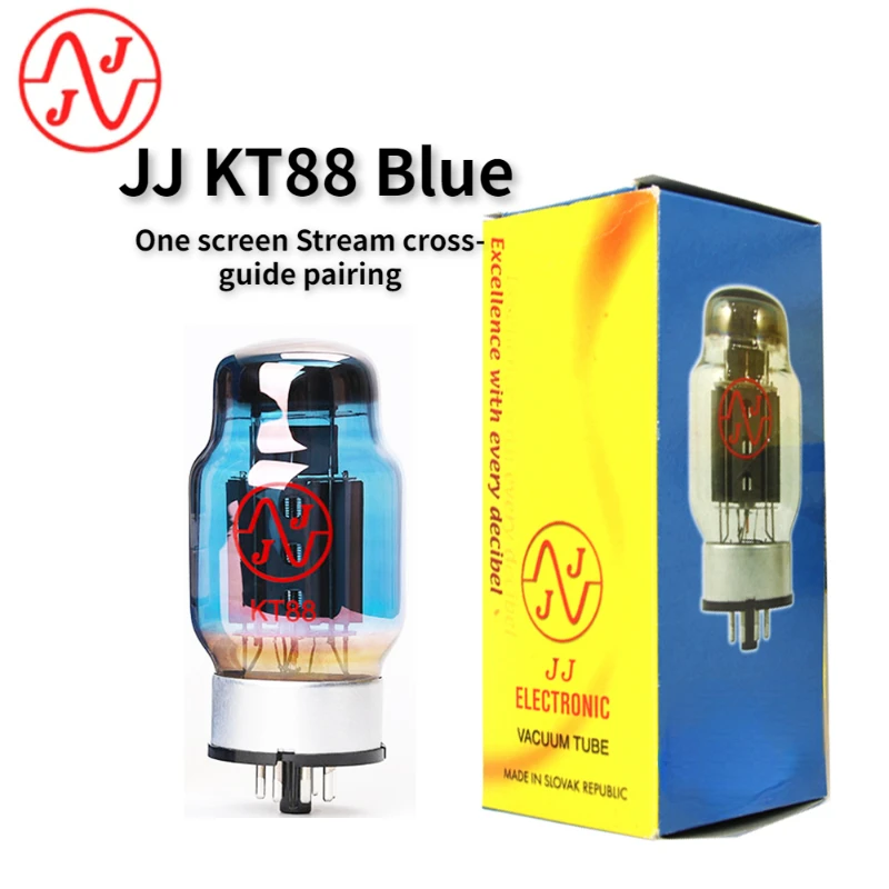 JJ ELECTRONIC KT88 真空管 2本セット（ペア） JJ-Electronic 真空管 KT88 ブルー マッチドペア - 真空管