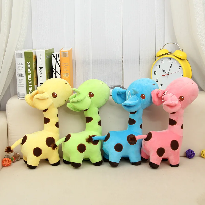 

Creative long-necked Deer Plush Toy Sika Deer Wedding Event Gift Items Accessories Doll Pendant With Hand Gifts