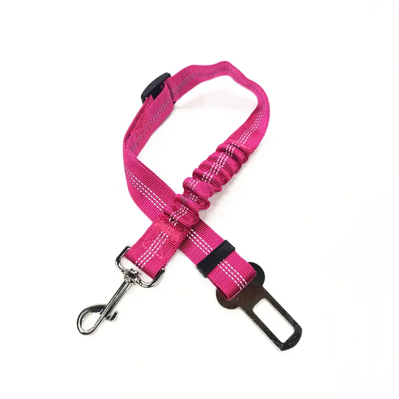 Adjustable Dog Car Seat Belt Harness for Dogs Nylon Reflective Cushioning Elasticity Car Travel Dog Accessories for Dogs - Image 22