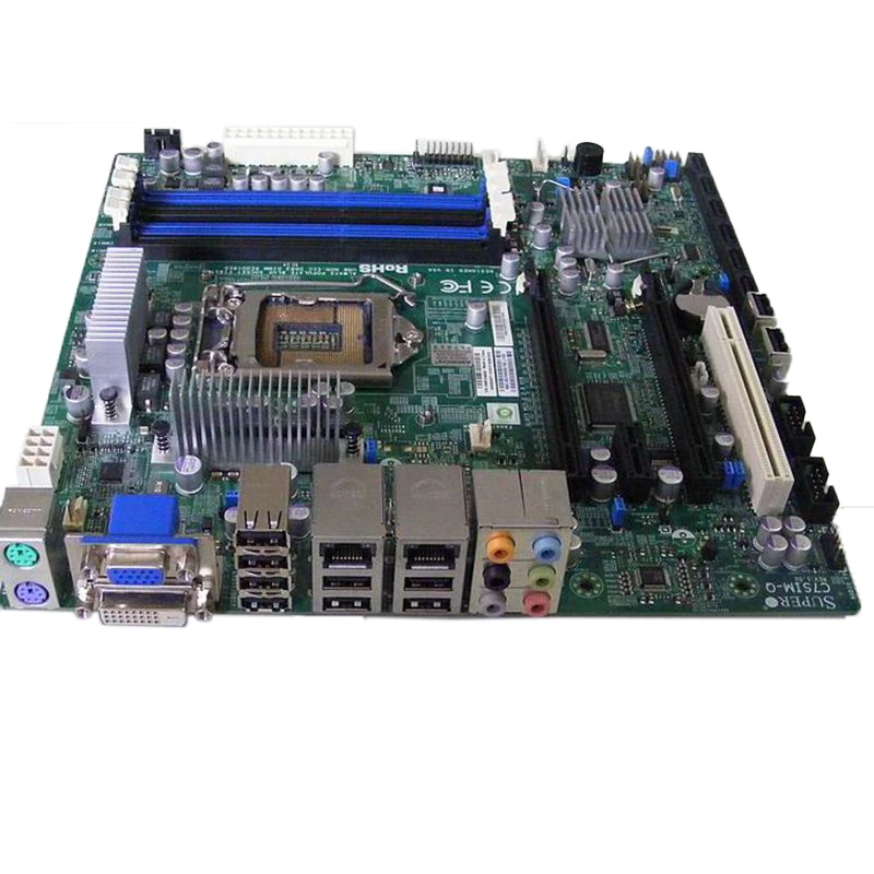 Server Motherboard For Supermicro For C7SIM-Q LGA1156 Q57 H57 H55 Fully Tested Good Quality Hot 6 Server Motherboard For Supermicro For C7SIM-Q LGA1156 Q57 H57 H55 Fully Tested Good Quality Hot - Image 4