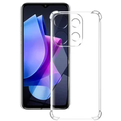 Clear Shockproof Silicone Phone Case Cover for Infinix Smart7 X6515 (Shockproof Case)