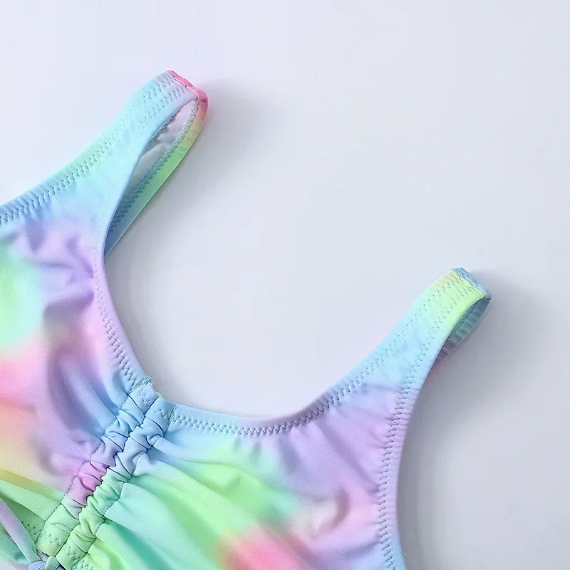 Girls Tie-Dye Bikini Set 4