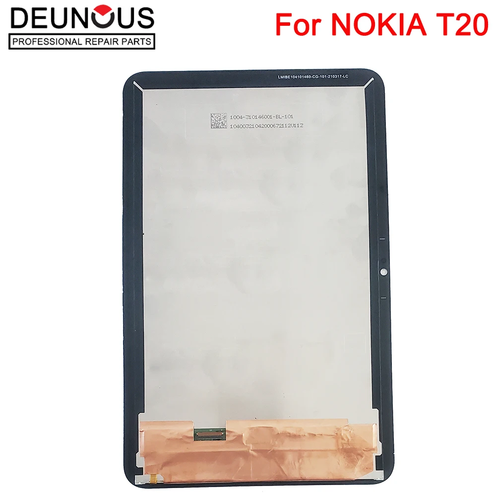 Conjunto Digitalizador de Tela Sensível ao Toque T20 Lcd Testado Novo Peça de Reposição Ta1397 Ta-1394 Ta-1392