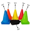 25PCS  Hot Sale Colorful Marker Cones Soccer Agility Training Cones Football Marker Cones Cheap Price Portable Football 4