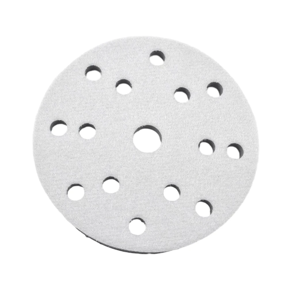 3Pcs 6inch Sanding Disc Backing Pad 15 Hole Sponge Interface Pad Hook&Loop For Electric Grinder Sander Power Tools Parts