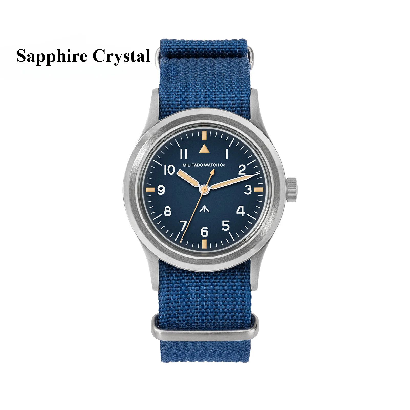★ Militado ML-14 パイロットウオッチ 36mm メカクォーツ ☆ Militado ML-14 パイロットウオッチ 36mm メカクォーツ