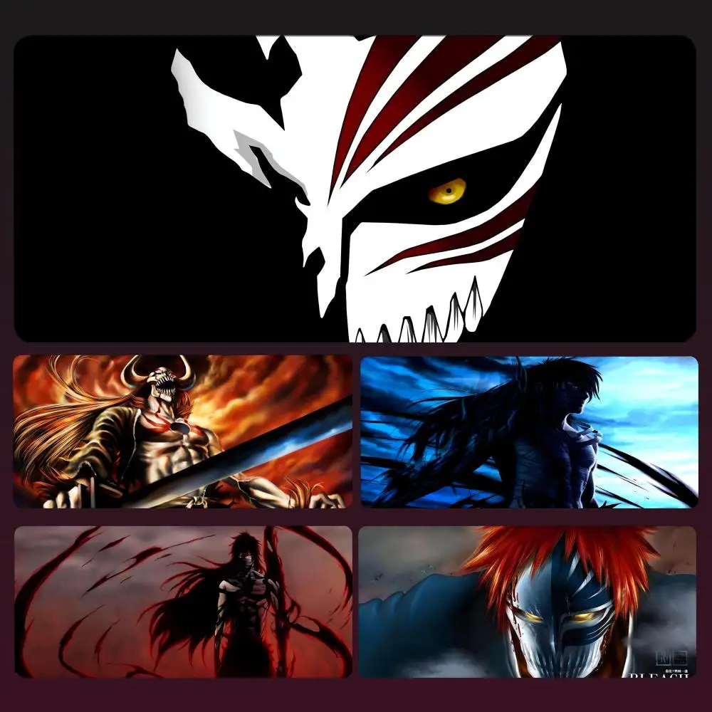 

Kurosaki Ichigo Bleach Mousepad Large Computer Gaming Accessories MousePads Desk Mats Anti-slip Laptop Soft Mice Pad Mouse Mat