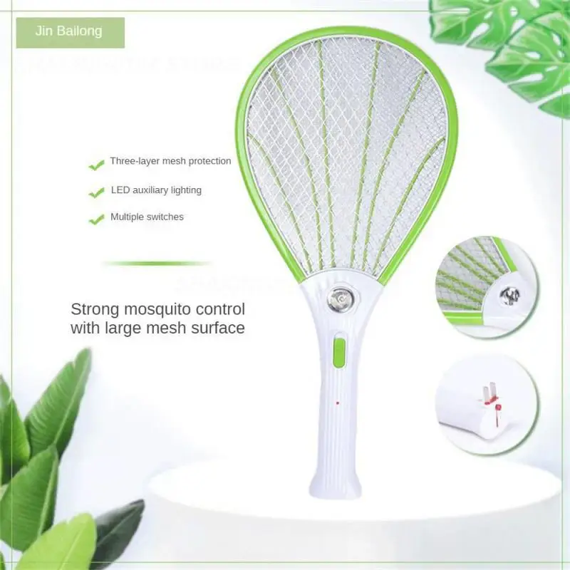 Abs Shock Fly Swatter Three layer Large Mesh Garden Supplies Mosquito