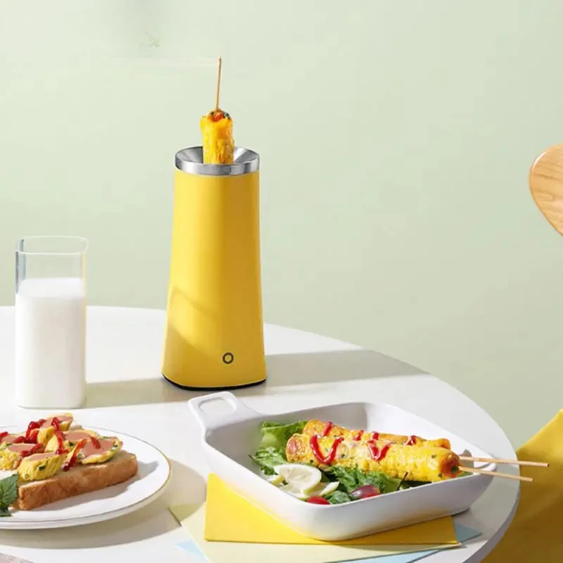 Egg Cooker Electric Egg Cooker Automatic Rising Egg Roll Cooking Machine Fast Heating Non-stick Omelette Sausage Baker Hotdog Breakfast Maker