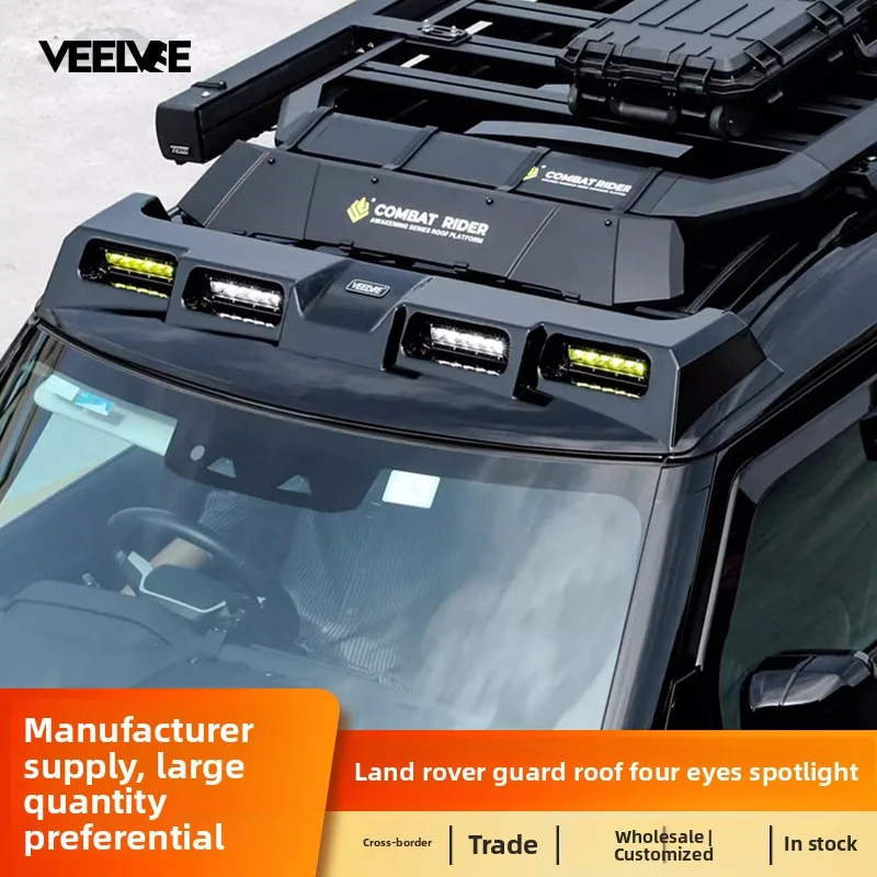Land Rover Defender 110 Defender 90 Roof Spotlight Daytime Running Searchlight Off-Road Modification Automotive Light 1 Land Rover Defender 110 Defender 90 Roof Spotlight Daytime Running Searchlight Off-Road Modification Automotive Light 1