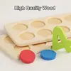 Montessori Toy Ten-grid Digital Cognitive Count Children Maths Logic Training Early Education Teaching Aid Math Game For Kids 4
