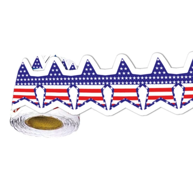 

Star Bulletins Board Border Decorations Paper Border DIY Decorative Stickers