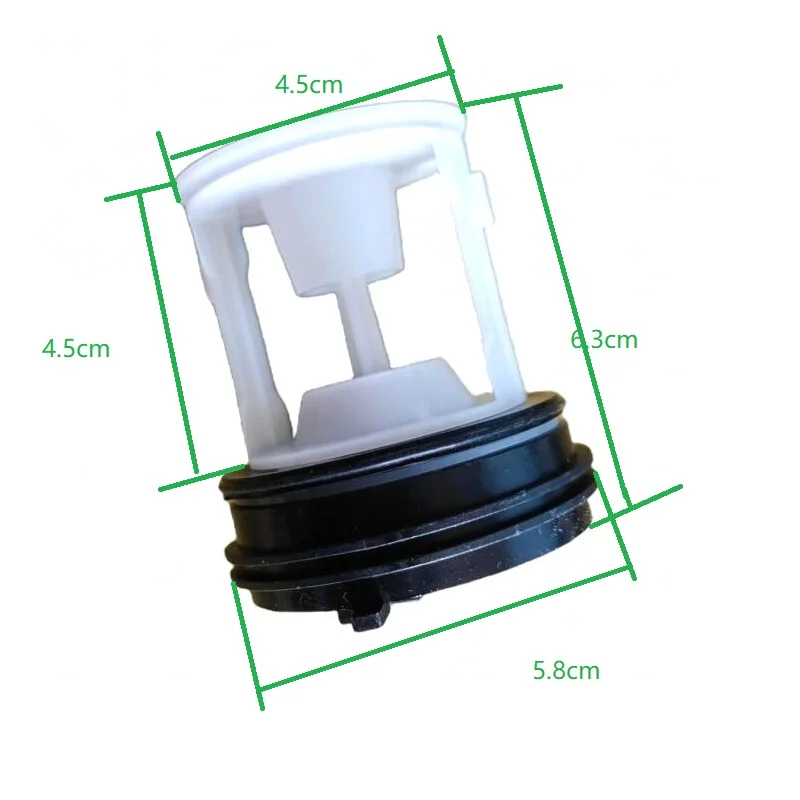 Universal Plastic Drain Filter Plug Replacement Haier Drain Pump XQG70-1279