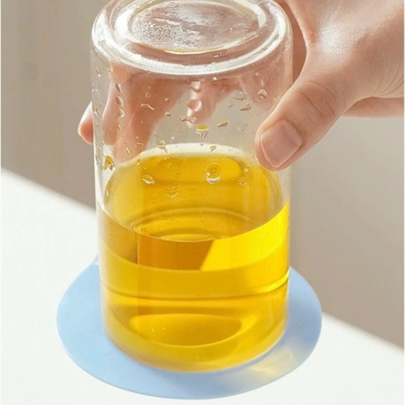 Reusable Silicone Crisper Lid Kitchen Washable Food Crisper Bowl Lid Wall Mountable Seal Cup Lid 5pcs