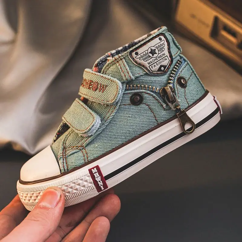 Boy's Baby Tide Shoe Spring And Autumn Style 2023 New Toddler Canvas 1