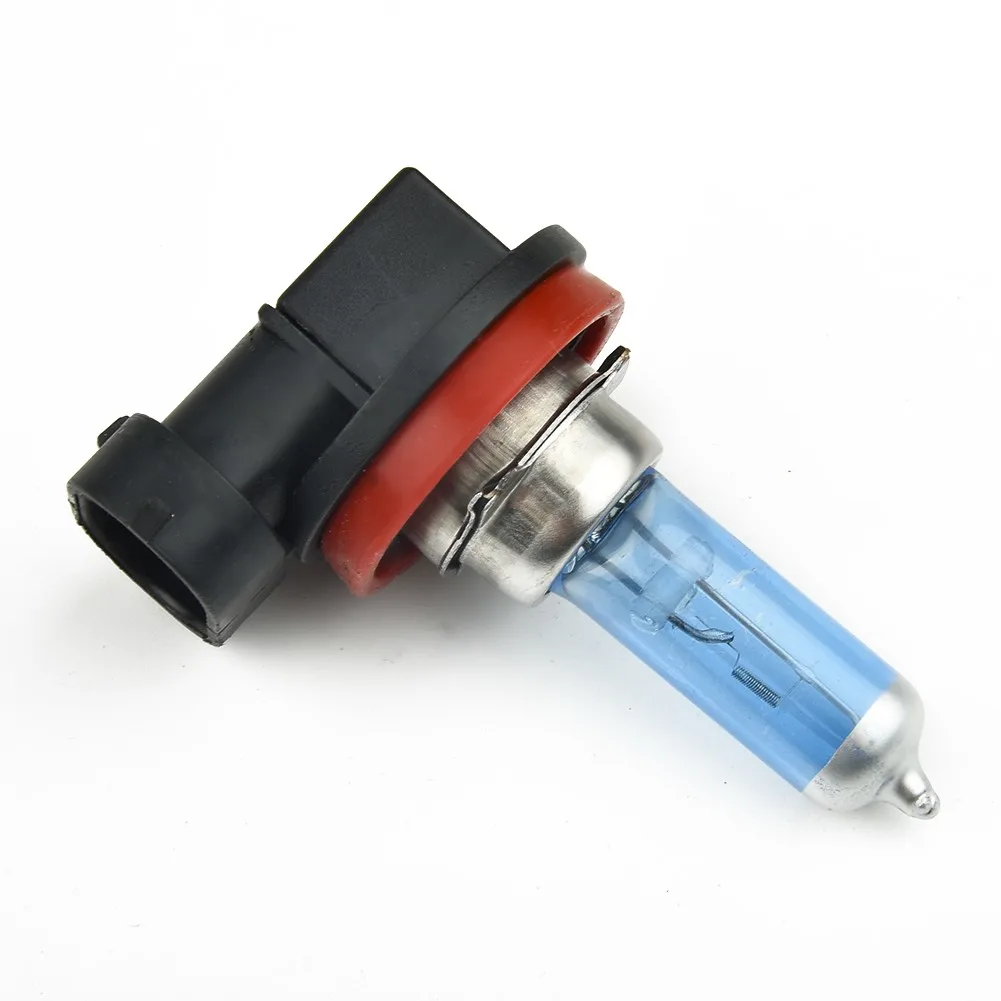 Car Headlamps 2Pcs H11 Halogen Headlight Car Light Hi/Lo Beam 6000K 12V 55W Super Bright Cool Blue Hyper White Bulb Fog Halogen Bulb