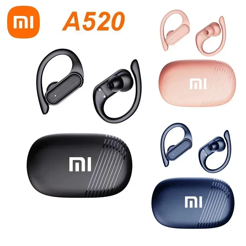 Xiaomi A520 Bluetooth Headphones TWS Wireless Earphones Ear Hooks Sports Running Game Headset Waterproof Hifi Earbuds 2