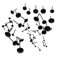 100Pcs 2m/6m/8m/12m Wool Felt Handmade DIY Needle Insert Glass Simulation Doll Eye Toy Dough Sculpture Food Carv Accessories Toy 2