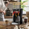VAVSEA 12 Cup Programmable Coffee Maker, 900W Drip Coffeemaker with Glass Carafe, Auto Shut off, for Home Black 6