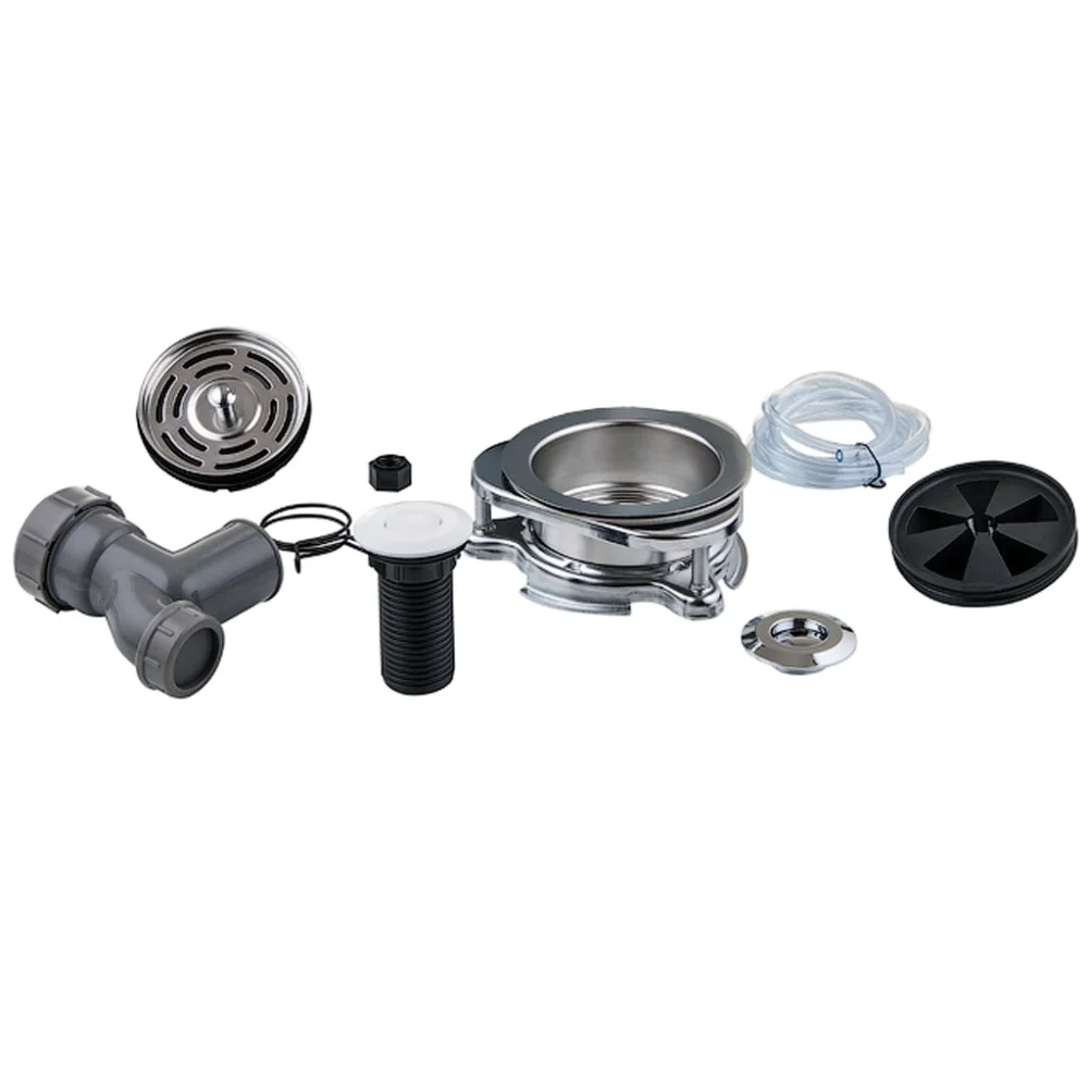 Измельчитель пищевых отходов STATUS Premium 100 (Компактный пластиковый корпус, 2 ступени измельчения, Объем камеры 1050 мл)