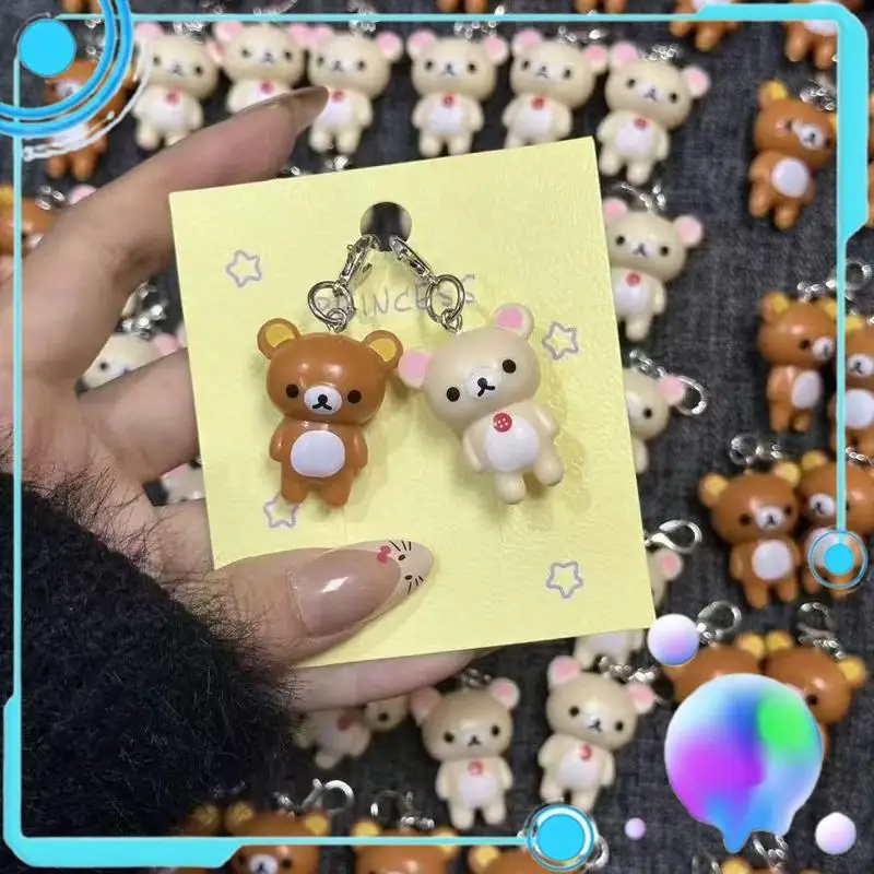 Rilakkuma Keychain Cute Kawaii Japanese Style 3d Resin Bag Backpack rilakkuma-keychain-cute-kawaii-japanese-style-3d-resin-bag-backpack