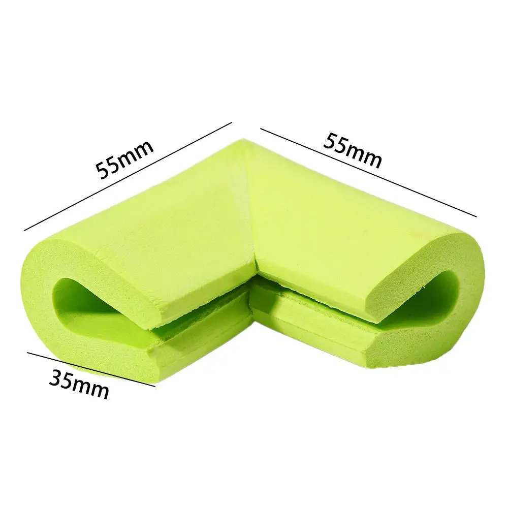 4 Pcs Soft Security Corner Protection Guard Desk Edge Cushion Foam Sponge Protector Bumper