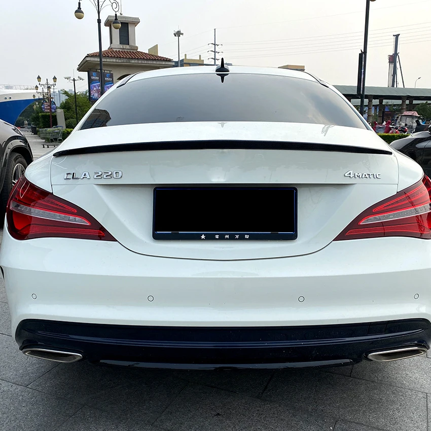 Spoiler Posteriore Per Mercedes CLA W117 2014-2019 - In ABS Per CLA180/200/250/260 - Foto 11