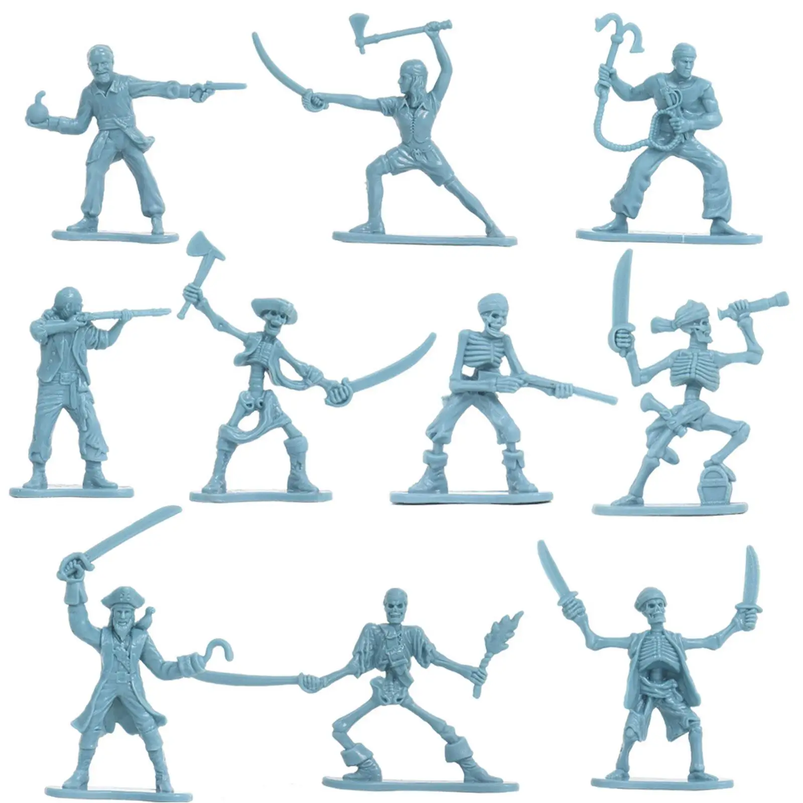 48/71 Pieces Assorted Soldiers and Accessories Toy Soldier