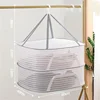 New Multifunctional Drying Basket Fully Enclosed Drying Dried Fish Chili Peppers Outdoor Foldable Drying Net Prevent Mosquitoes 5