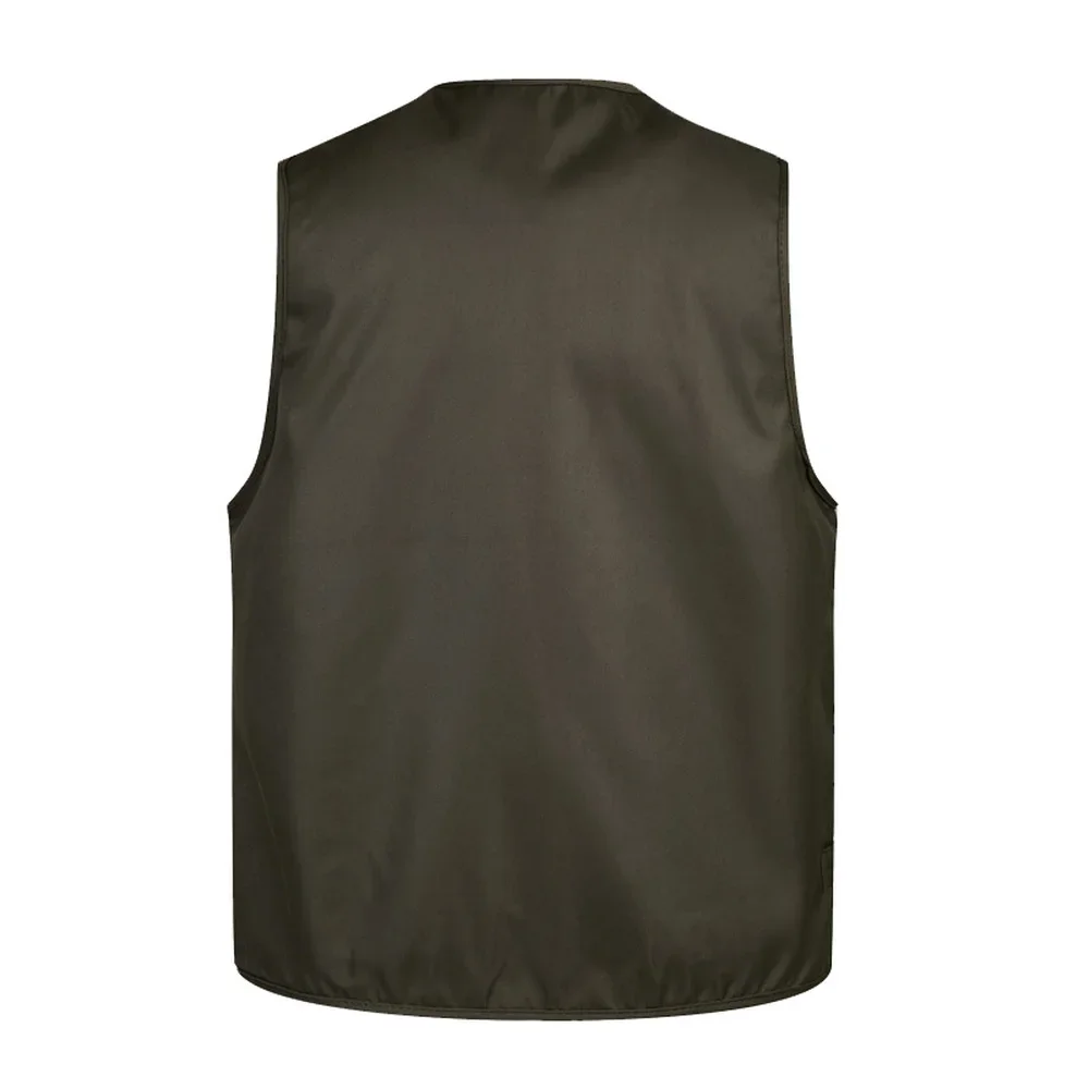Men Multi-Pocket Classic Waistcoat Sleeveless Coat Work Vest Photographer Tactical Mesh Jacket fashionable vests,sleeveless vests,sleeveless vest