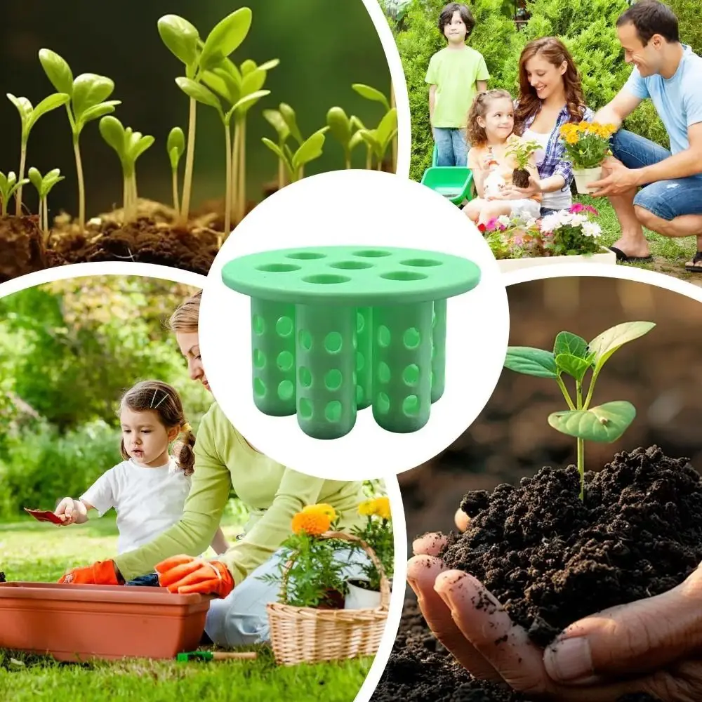 Seed Germination Tray with 7 Cells - Space-Saving Garden Nursery Pot for Effortless Plant Growth