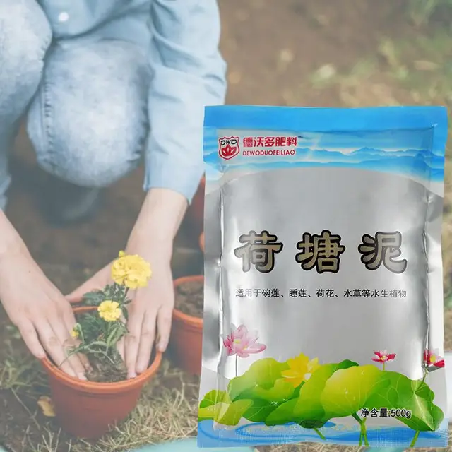 Lotus Tó Sár 500 G / Táska Természetes Táplálkozási Agyag Talaj A Lótusz Növény Biztonságos Kavicshoz És Stabil Porózus Szubsztráthoz - Image 5