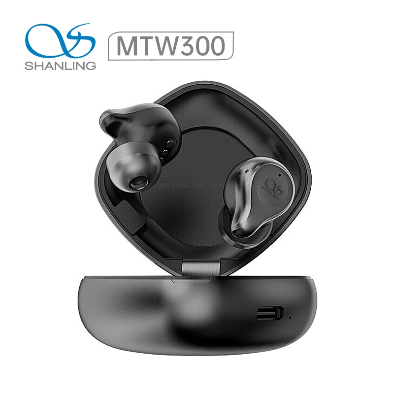 Shanling MTW300 TWS Bluetooth Earphones Dynamic IPX7 Waterproof Earbuds Up to 35 Hours Battery Life 1