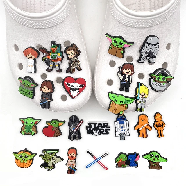 Cartoon Shrek Orelhas Encantos da Sapata Set Crocs Acessórios