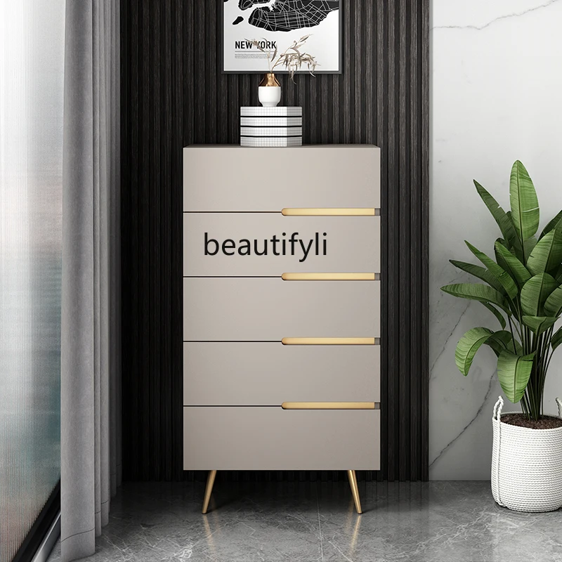 

yj Nordic Light Luxury Three Four Five Chest of Drawers Combination Simple Modern Locker Bedroom Storage Chest of Drawer