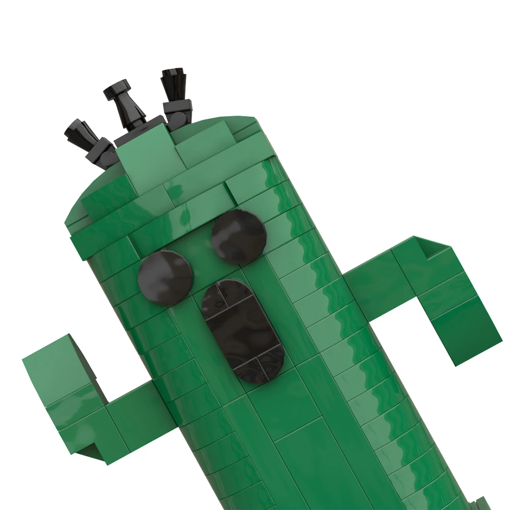 Moc Criatividade Dos Desenhos Animados Pássaro Fantasyed Cactus Verde  Monstro Bloco De Construção Conjunto Para O Jogo Cactus Planta Fantoche  Tijolo Presente Aniversário - Blocos Montáveis - AliExpress