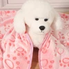 3 Sizes Super Soft Fluffy Premium Fleece Pet Blanket  Pet Mat Warm Comfortable Blanket for Cat Dogs Cat Pet Supplies Easy Clean 4