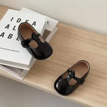 Cute 0-18M neonata primavera e autunno PU scarpe da principessa multicolori suola in gomma morbida antiscivolo scarpe da passeggio per il primo passo del bambino 1