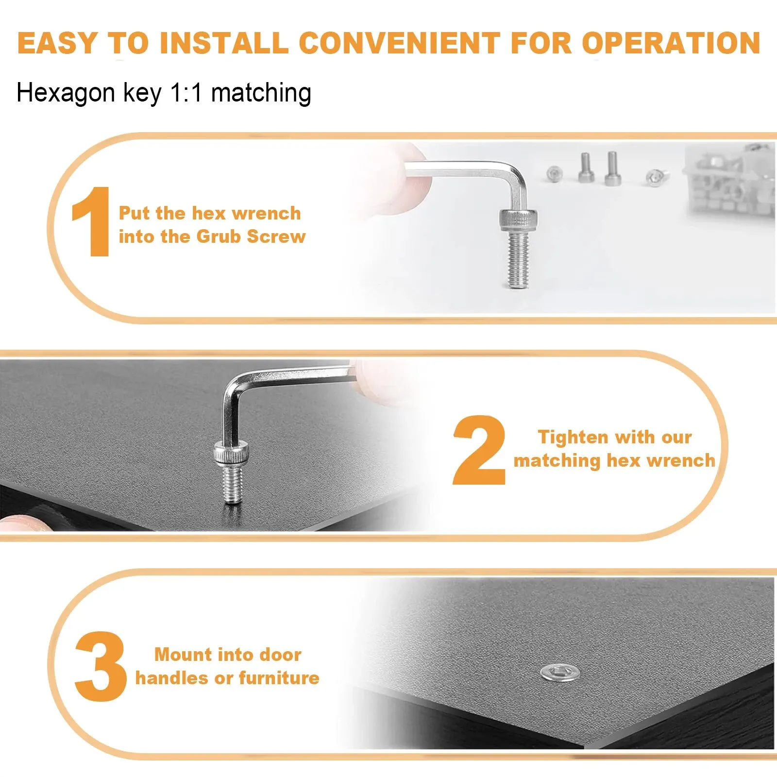 174Pcs M4 Hexagon Head Screw Nut Set M4 X 4/8/10/12/14/16/20mm Stainless Steel Screw Set Cup Head Allen Wrench stainless steel screws screw bolt nut set hex nuts assortment kit screw washer nut kit hexagon socket head cap screw hexagon wrench set